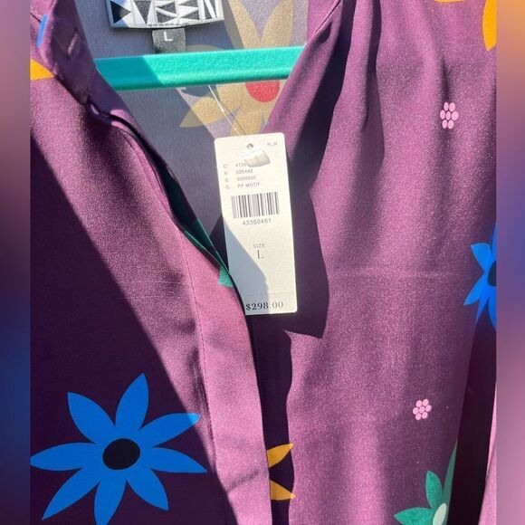 Anthropologie Dusen Dusen Daisy Silk Dress NWT - Picture 16 of 16